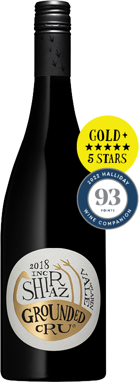 Grounded Cru Inc Shiraz 2018